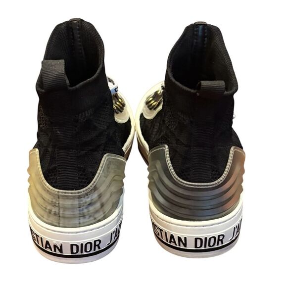 Christian Dior Walk'n'Dior Sneaker Macrocannage Technical Mesh in Black Size 7 1 - Picture 7 of 10